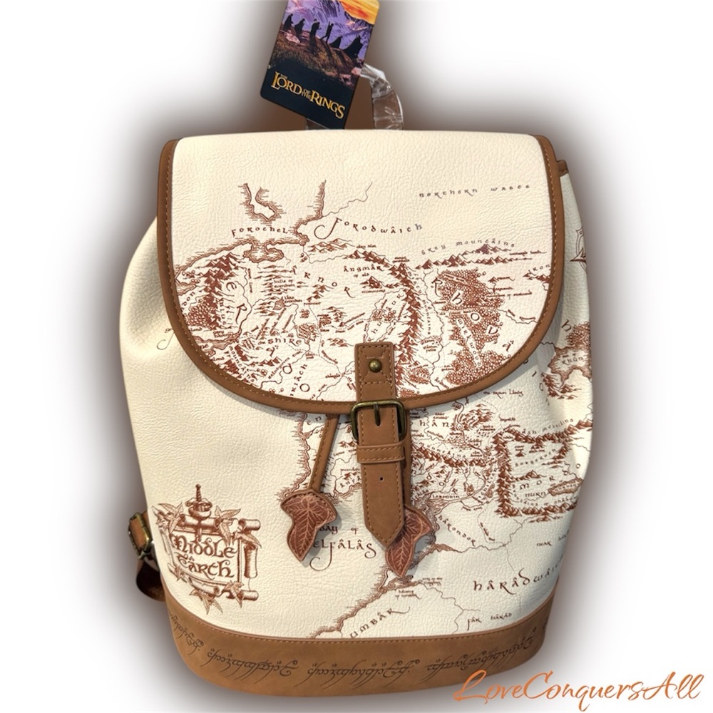 The Lord of the Rings Middle-earth Map Backpack